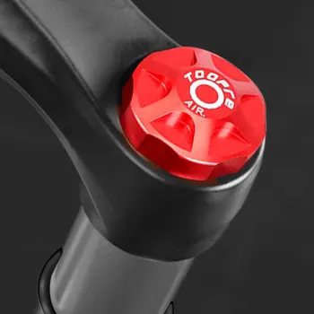 MTB Bisiklet Hava gaz vana kapağı Bisiklet Ön Çatal Kapağı Fişi Dayanıklı Koruyucu Omuz Kapağı Bisiklet Hava gaz vana kapağı