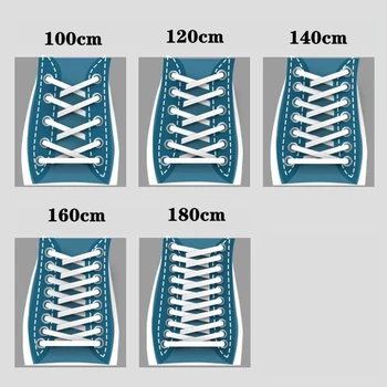 Mumlu Düz Ayakabı Deri Su Geçirmez Rahat Ayakkabı bağcıkları Unisex Çizmeler Ayakkabı Bağı Uzunluğu 60/80/100/120/140/160/180CM Laces1 Çift