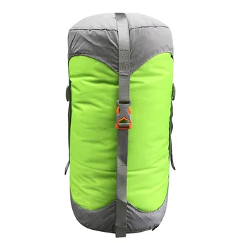 Naylon Sayfalar Çuval Sıkıştırma Çanta Sıkıştırma Çuval Uyku tulumları sıkıştırma seyahat çantaları için 4 renkler 4 boyutları
