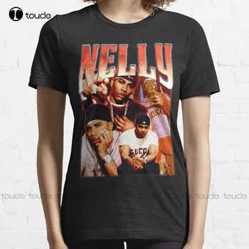 Nelly 90S Vintage Retro Vintage Doksanlı 90S Estetik Hip Hop klasik tişört Anime Tshirt Özel Yetişkin Genç Unisex Xs-5Xl