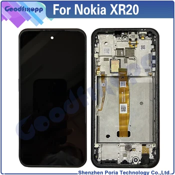 Nokia XR20 TA-1368 TA-1362 lcd ekran dokunmatik ekranlı sayısallaştırıcı grup Nokia XR 20 1368 1362 İçin Değiştirin