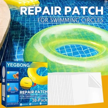 Onarım yamaları Kiti şişme havuzlar 30 Paket Kendinden Yapışkanlı Havuz Yama Onarım Yamaları Hava Minder Havuzu Yama Onarım Aracı