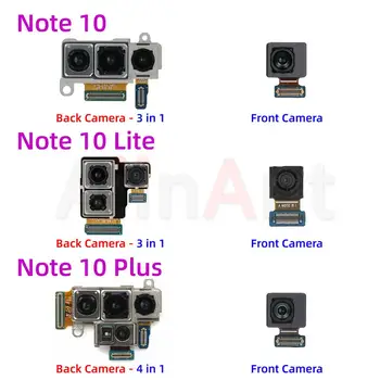 Orijinal Ana Arka Arka Kamera Samsung Galaxy Not İçin 10 Artı Lite N976 N970 N770 Üst Ön kamera kablosu Kablosu
