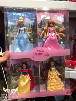 Orijinal Disney Prenses Sharon Bebek Kawaii Alice Elsa Melinda Bebek Çocuk Oyuncakları Hediye Kızlar için