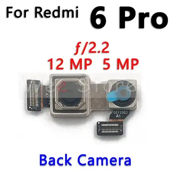 Orijinal kamera kablosu Xiaomi Redmi İçin Not 6 6A 7 7A Pro Artı Ana Büyük Arka Küçük Ön Arka kamera kablosu Kablosu