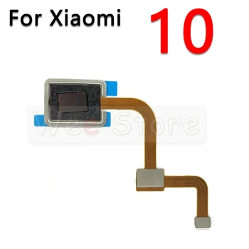 Orijinal LED Ekran Düğmesi Dokunmatik KİMLİK Tarayıcı Parmak İzi Sensörü Flex Kablo Xiaomi Mi 9 9SE 9T 10 A3 Pro Artı Lite Telefon Parçaları