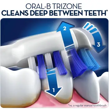 Orijinal Oral B Fırça Kafaları Yedekler Diş Beyazlatma Diş Temiz Ağız Hijyeni Hassas Nozullar Döner Elektrikli Diş Fırçası