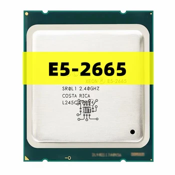 Orijinal Xeon İşlemci E5-2665 115 W SR0L1 20 M Önbellek/2.4 / GHz / 8.00 GT / s E5 2665 CPU LGA 2011 Ücretsiz Kargo