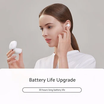 OrijinalXiaomi Redmi Airdot 3 Orijinal Kulaklık TWS Mi Gerçek Kablosuz Bluetooth Kulaklık Kulakiçi ANC Su Geçirmez Kablosuz Kulaklık