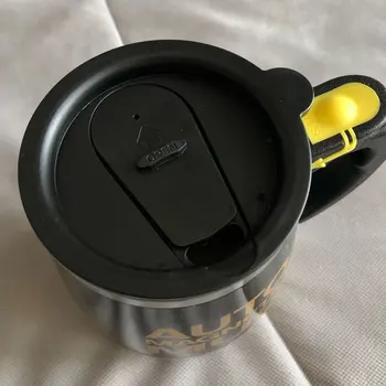 Otomatik Kendini Karıştıran Manyetik Kupa Yaratıcı USB Şarj Edilebilir 304 Paslanmaz Çelik Akıllı Kahve Süt Karıştırma Fincan Blender