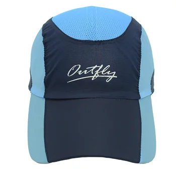 Outfly Moda Erkek ve Kız Düz Kap Yaz Polyester beyzbol şapkası Ayarlanabilir Hafif Açık Koşu güneş şapkası
