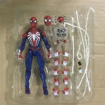 Oyun Örümcek Adam Aksiyon Figürü SHF Örümcek Adam Hareketli Heykeli Bebek Modeli Oyuncaklar Koleksiyon Süs Hediyeler Erkek Arkadaşı için Çocuk