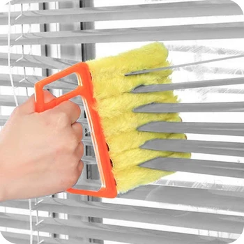 Panjur Temizleyici Fırça Klima Silgi Pencere Temizleme Fırçaları Yıkanabilir Kör Bıçak Yıkama Bezi Mutfak Temizleme Araçları