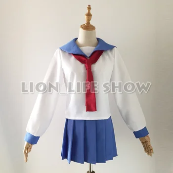 Pop Takımı Epic Popuko Pipimi Cosplay Kostüm okul üniforması Komple Kıyafet