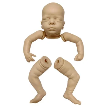 Popüler Bebe Reborn Kiti Romy İle Coa Vinil Boş Boyasız Bitmemiş Bebek Kalıp 19 İnç Kiti Reborn Boş Parçaları