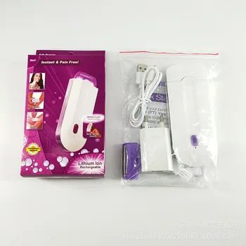 Profesyonel Ağrısız epilasyon seti Lazer Dokunmatik Epilatör USB Şarj Edilebilir Kadın Vücut Yüz Bacak Bikini El Tıraş Makinesi Saç Düzeltici