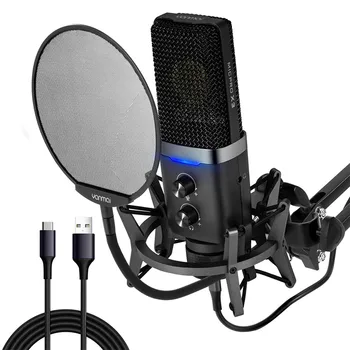 Profesyonel stüdyo mikrofonu Kiti Yanmai X3 Usb Mikrofon Kol Standı İle Youtube Video Kayıt Podcast Akışı