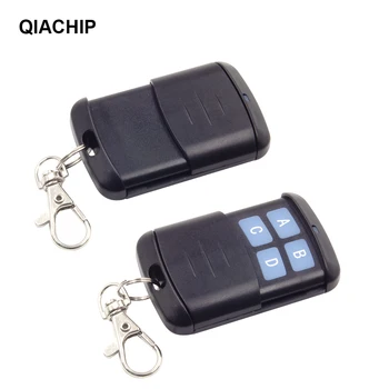 QIACHIP 433 MHz 4 CH Düğme EV1527 Uzaktan Kumanda Anahtarı RF Verici Kablosuz Controllor Remoto Için Akıllı Ev Garaj Açacağı