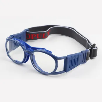 Retro Çocuk Basketbol Gözlük Slimfit Lens Değiştirilebilir Çocuklar Koruyucu Spor Gözlük Voleybol Futbol güvenlik gözlükleri