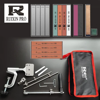 RUIXIN PRO RX-008 Sabit Açı Kalemtıraş Bıçak Kalemtıraş Profesyonel Elmas Bileme Taşı Whetstone Parlatma Deri Macun