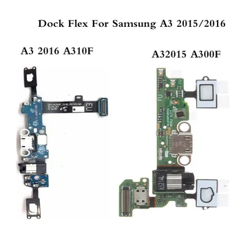 Samsung galaxy A3 2016 A310F A300F USB şarj aleti Şarj Bağlayıcı Dock Bağlantı Noktası Flex Kablo