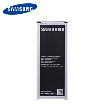 SAMSUNG Orijinal EB-BN910BBE EB-BN910BBK EB-BN910BBC EB-BN910BBU 3220mAh pil Samsung Galaxy Not 4 İçin N910 N910A / V / P HİÇBİR NFC