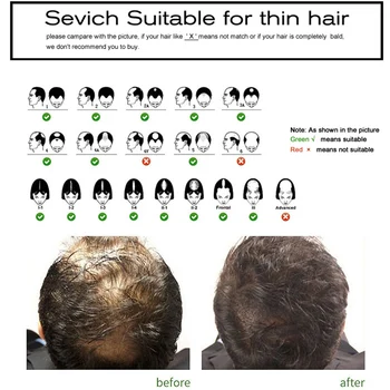 Saç Peruk Fibertech Çanta Keratin Fiber 27.5 g Fiber Erkekler Toz Kalınlaştırıcı Toppik Kılcal Renk Uzatma Büyüme Ürün Bakımı