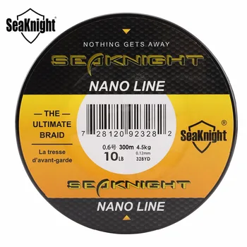 SeaKnight NANO 300M 330 Metre pe örgü misina 4 İpliklerini Multifilament İnce olta s 4-10LB 0.07-0.12 mm Tuzlu Su