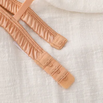 Seksi Dantel Nakış İç Çamaşırı Seti Fransız Saten Ultra İnce Sutyen Seti Kadın Üçgen Fincan Bralette nefes alan iç çamaşırı Sütyen