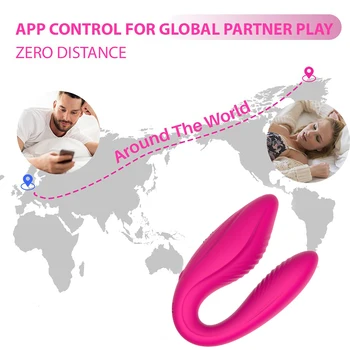 Seksi Oyuncaklar Bluetooth Kadın Vibratör Kadınlar için Kablosuz APP Uzaktan Kumanda Yapay Penis Vibratörler Giyim Seks Külot çiftler için oyuncaklar