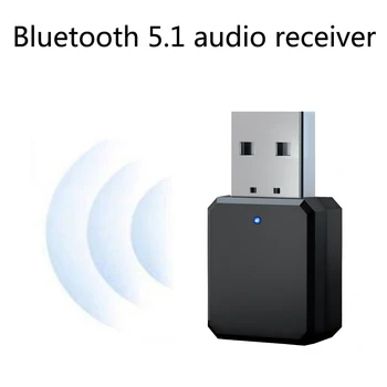 Ses Alıcısı Adaptörü Bluetooth 5.0 Araç Kiti Kablosuz Müzik 3.5 Mm Aux USB Güç Otomatik Bluetooth Stereo Araba Radyo Mp3 Pc