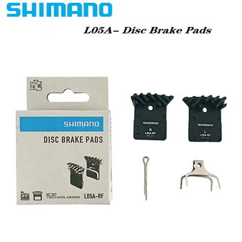 Shimano L05A Fren Balatası DEORE SLX XT Reçine Metal Ped Soğutma Fin Ice Tech Dağ Yolu M8110 M7110 R9170 R8070 R7070 Orijinal