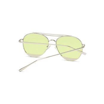 ShoneMes Üç Köprüler Güneş Gözlüğü Kadın Erkek Gözyaşları güneş gözlüğü Vintage Tasarım Altın Gümüş Oculos De Sol UV400 Gözlük Unisex
