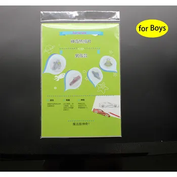 Shrinky kuşe kağıt ısı Shrink levha plastik Boys & girls için DIY Scrapbooking fotoğraf albümü dekorasyon damla gemi