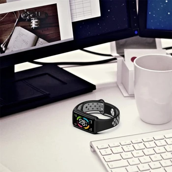 Silikon Kayış İçin Huawei Band 6 huawei band6 Pro Smartwatch Yedek correa Nefes Spor bilezik Onur Band 6 Kayış