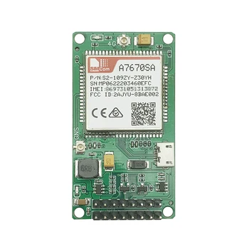 SIMCOM A7670SA LTE Cat1 modülü geliştirme kurulu ile SIM kart yuvası TTL UART GPS LTE-FDD B1/B3/B5 / B7 / B8/B20 GSM 900 / 1800MHz