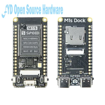 Sipeed M1s Dock AI + IoT tinyML RISC - V Linux Yapay Akıllı Geliştirme Kurulu
