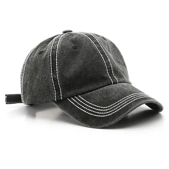 SLECKTON Kaliteli beyzbol şapkası Erkekler ve Kadınlar için Moda Yıkanmış Pamuk Kapaklar Rahat Snapback Şapka 2022 Yaz güneş şapkaları Unisex