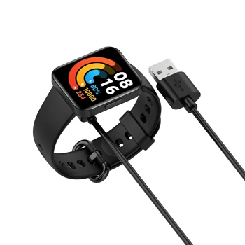 Smartwatch Dock Şarj Adaptörü USB Şarj Kablosu Güç Kablosu Xiaomi Redmi için İzle 2 / Mi izle Lite Watch2 Akıllı Aksesuarlar
