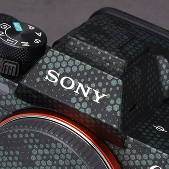 Sony A7M4 a74 A7 IV kamera vücut cilt Coat Wrap Kapak Anti-scratch Durumda 3 M karbon fiber çıkartma koruyucu film tüm