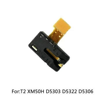 Sony Ericsson C3 T2 XL39 Z Z1 Z2 Z3 Z4 Z5 Compact Premium İçin kulaklık Ses Jack Kulaklık Soketi Kulaklık bağlantı Noktası Flex Kablo Artı