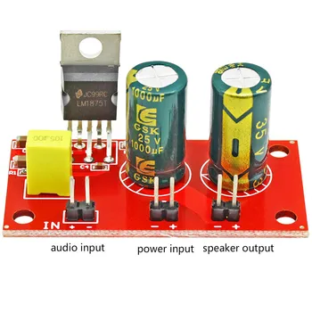 SOTAMIA 30W LM1875 güç amplifikatörü Ses Kartı Mono ses amplifikatörü Hoparlör Amplificador Ev Ses Amp DIY