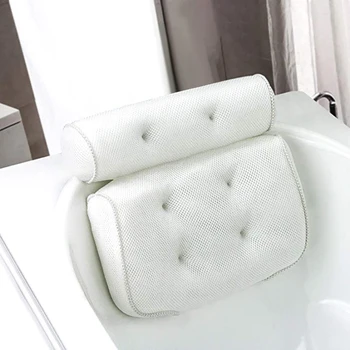 Spa banyo yastığı Vantuz ile Küvet Boyun Sırt Desteği Kafalık yastık Kaymaz Kalınlaşmış Ev Yumuşak Yastık Küvetleri Aksesuar