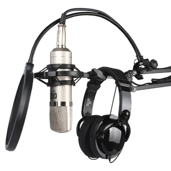 Stüdyo mikrofonu Mikrofon Şok Dağı Tutucu Büyük Diyafram Kondenser Mikrofon Klip Alet Aksesuarları