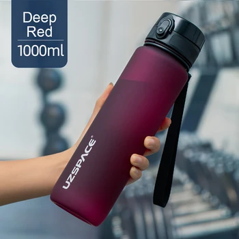 Su Şişeleri 500/1000 ML Shaker Sızdırmaz Açık Spor Doğrudan Içme Benim Şişe Tritan Plastik Çevre Dostu Drinkware BPA Ücretsiz