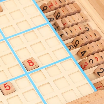 Sudoku Bulmacalar Bulmacalar Matematik Oyuncaklar Montessori Ahşap Eğitici Basamak Çıkarım Mantık Oyunları Latin Kare Numarası Yer Oyunları
