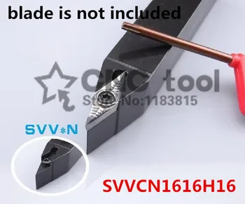 SVVCN1616H16 16*16mm Metal Torna Kesme Aletleri Torna Makinesi CNC Torna dış torna Takım Tutucu S Tipi SVVCN