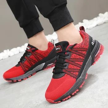 Sıcak Profesyonel Adam Trail Koşu Ayakkabıları Maraton kadın Sneakers Trail Koşu Unisex Spor Sneakers Kırmızı zapatillas deportivas