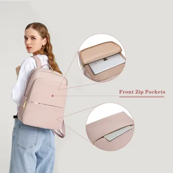 TAM tasarım Sırt Çantası Naylon Su Geçirmez 14 inç laptop çantası İş Bayan Ofis Dizüstü Sırt Çantası Kolej okul çantası seyahat sırt çantası