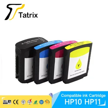 Tatrix HP 10 11 Yedek Mürekkep HP için kartuş Designjet 100 110 1000 1100 1200 2200 2230 2250 2280 2300 2600 2800 Yazıcı